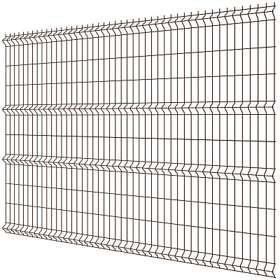 Панель MEDIUM 2,03х2,50м RAL6005 Зеленый Мох сварная 3Д сетка гиттер