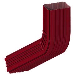 Колено трубы 76*102 RAL P363 (Вишня) фото Центр Металлокровли