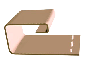 J-профиль (3,05) Персик Дёке фото Центр Металлокровли