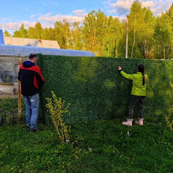 Забор Grass Fence вместо сетки рабица между соседями СНТ, ЛПХ, ИЖС, ТСН